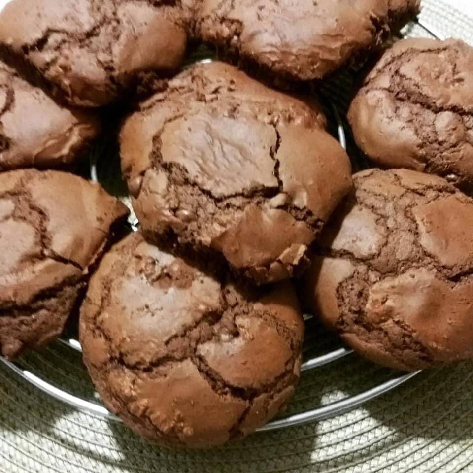 Foto da Cookies Brownie ou Brownie Cookies - receita de Cookies Brownie ou Brownie Cookies no DeliRec