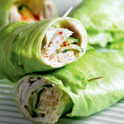 Recipe of Lettuce Leaf Wrap on the DeliRec recipe website