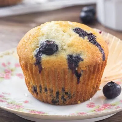 Recipe of blueberry muffin on the DeliRec recipe website