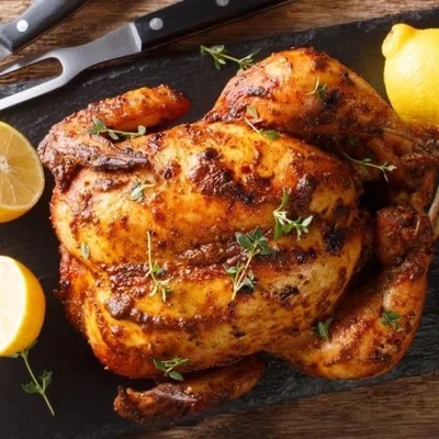 Recipe of Christmas roast chicken on the DeliRec recipe website