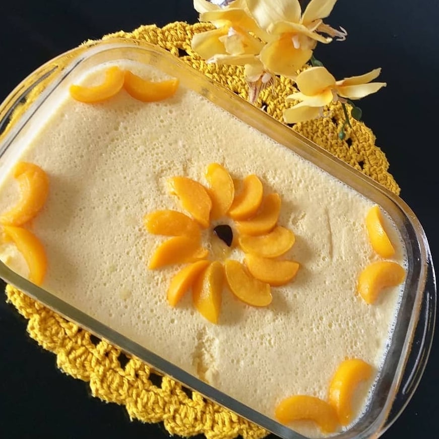 Photo of the Pineapple and peaches ice cream – recipe of Pineapple and peaches ice cream on DeliRec