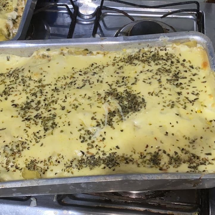 Photo of the Chicken Lasagna with Cheese Sauce – recipe of Chicken Lasagna with Cheese Sauce on DeliRec