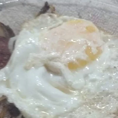 Recipe of Fried egg on the DeliRec recipe website