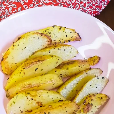 Recipe of Rustic potato in the frying pan on the DeliRec recipe website