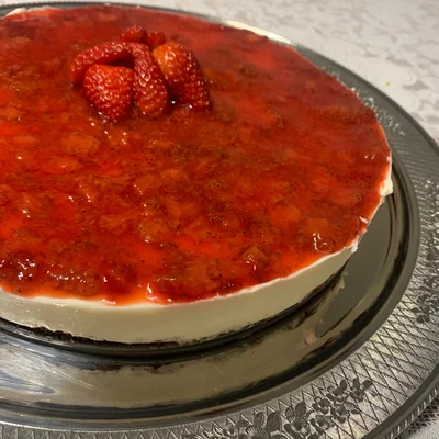 Recipe of cheesecake on the DeliRec recipe website