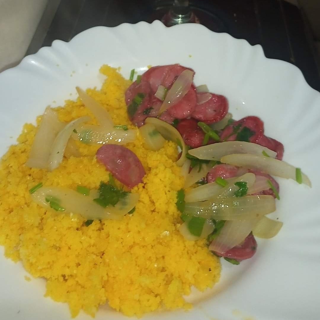 Photo of the couscous with sausage – recipe of couscous with sausage on DeliRec
