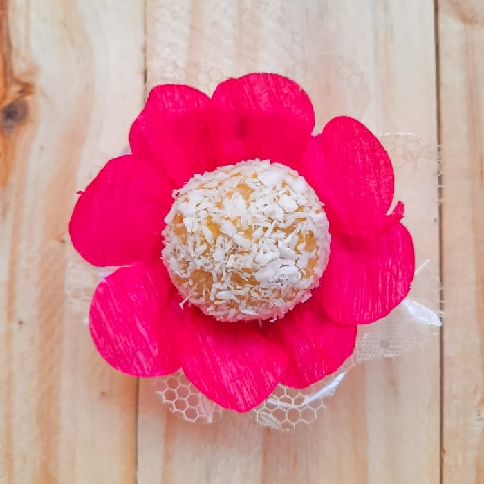 Photo of the Coconut Corn Rolled Cupcake – recipe of Coconut Corn Rolled Cupcake on DeliRec