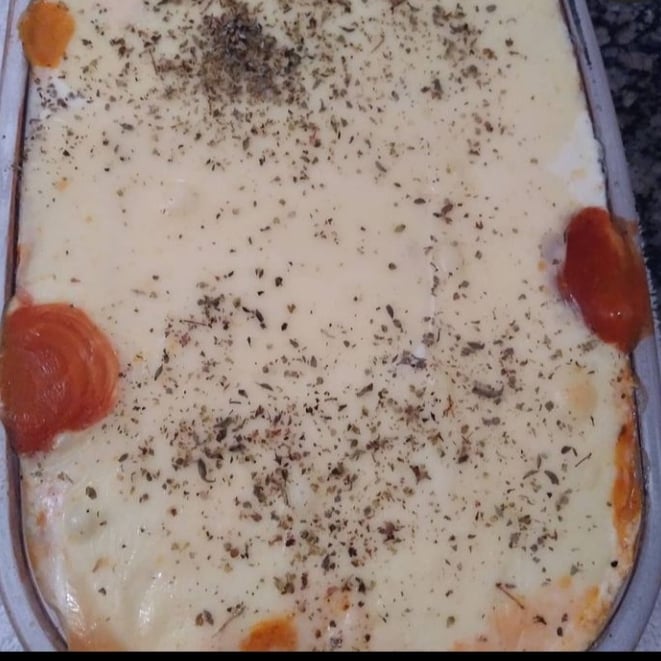 Photo of the Chicken lasagna with white sauce – recipe of Chicken lasagna with white sauce on DeliRec