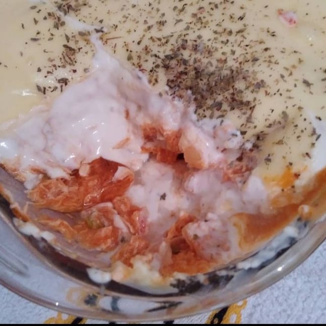 Foto da Lasanha de frango com molho branco - receita de Lasanha de frango com molho branco no DeliRec