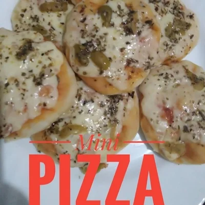 Recipe of  mini pizza on the DeliRec recipe website