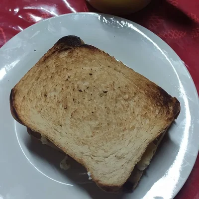 Recipe of Toast with scrambled eggs on the DeliRec recipe website