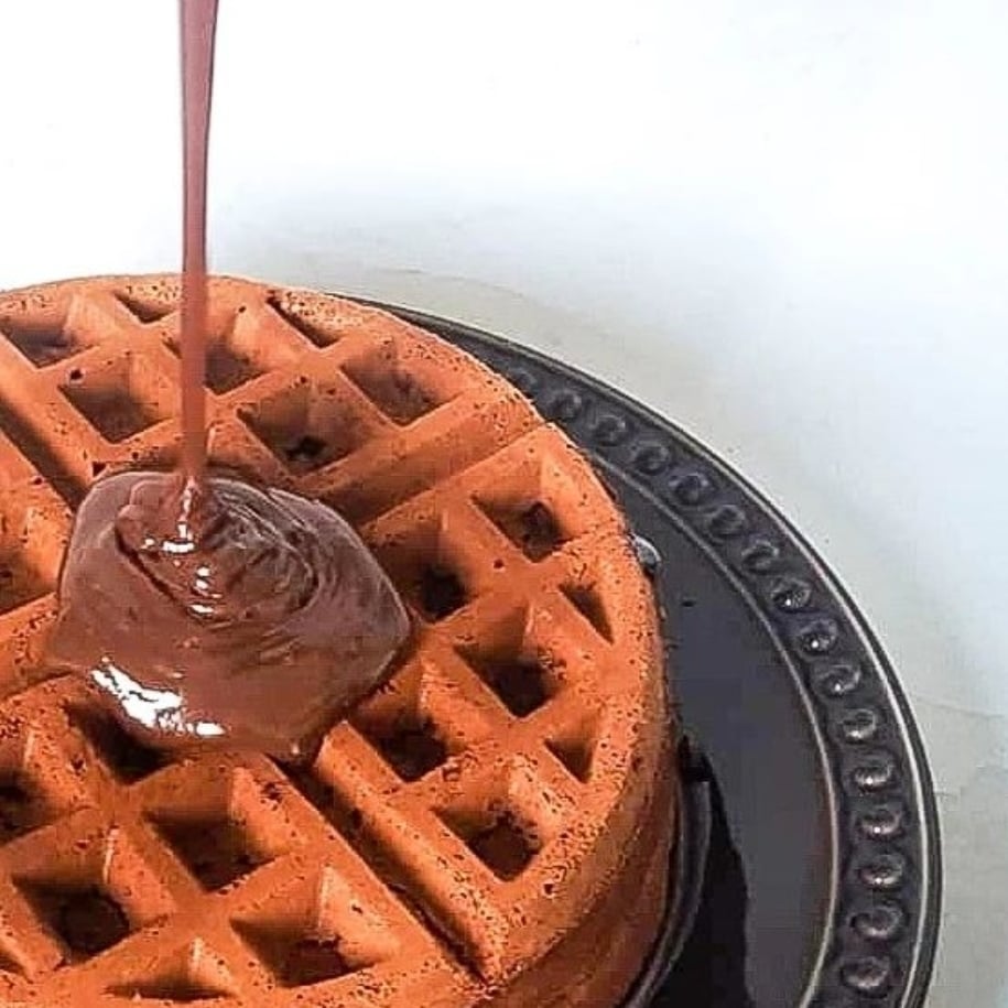 Photo of the Chocolate waffle with orange – recipe of Chocolate waffle with orange on DeliRec