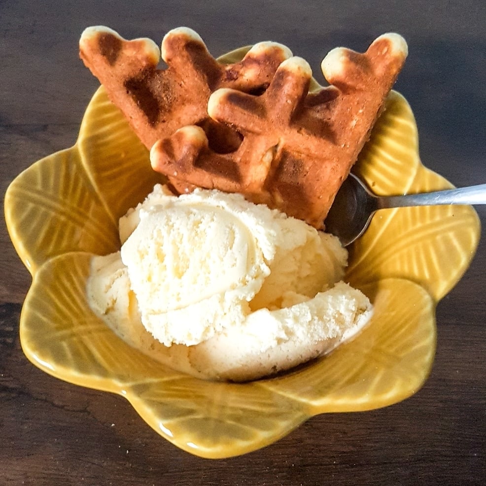 Photo of the banana waffle – recipe of banana waffle on DeliRec