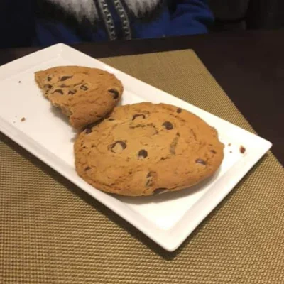 Recette de Biscuits à l'avoine avec du chocolat sur le site de recettes DeliRec