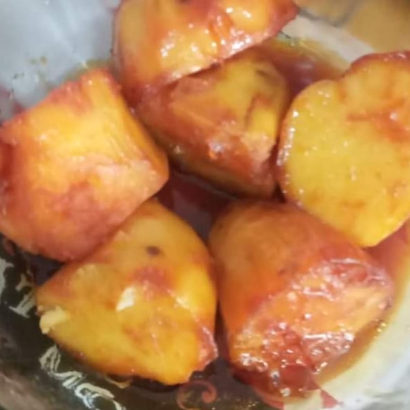 Photo of the caramelized potato – recipe of caramelized potato on DeliRec