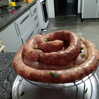 Recipe of fried sausage on the DeliRec recipe website