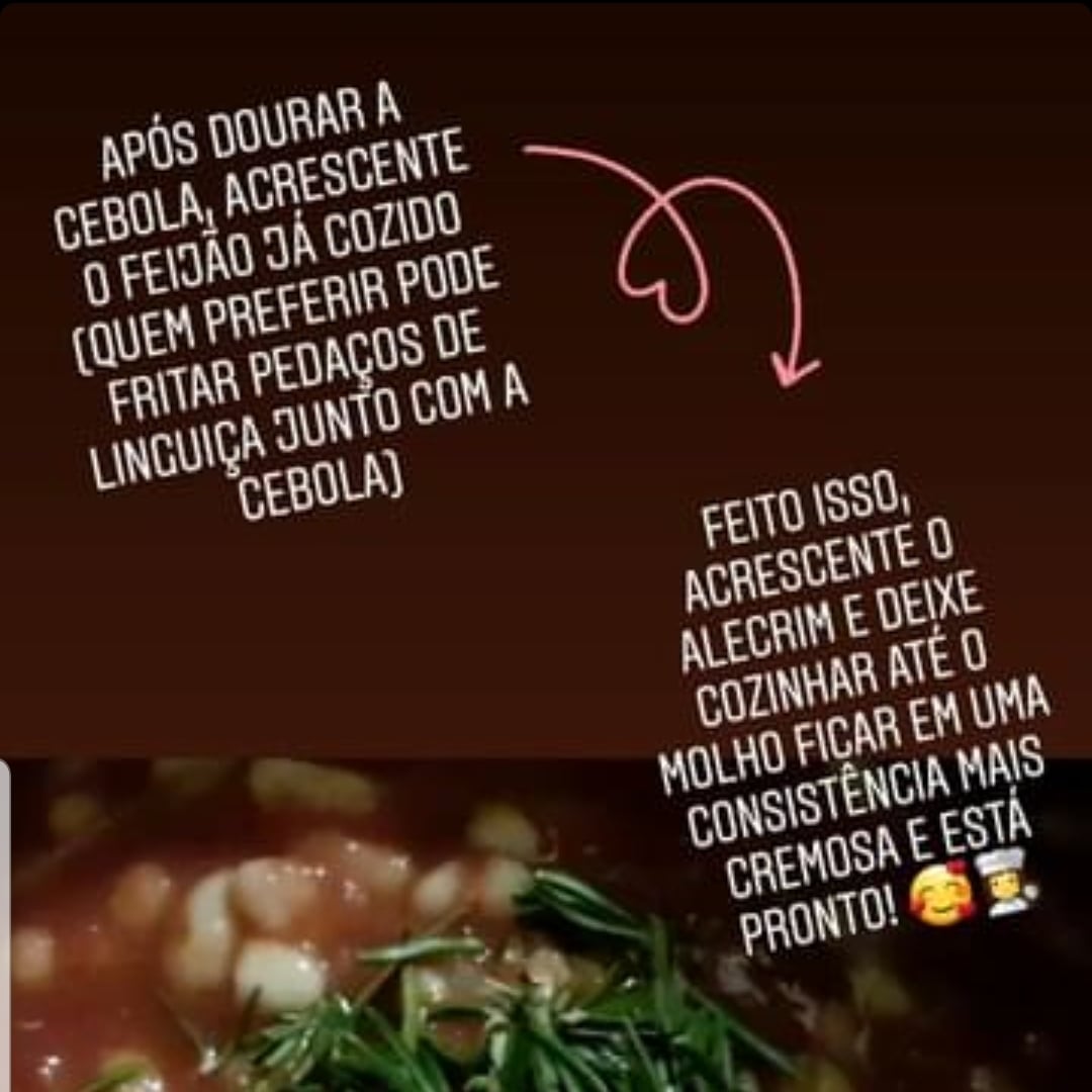 Foto da Feijão toscano com torradas de alho - receita de Feijão toscano com torradas de alho no DeliRec
