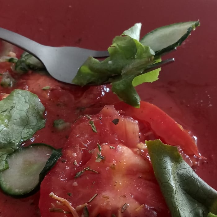 Foto da Salada quente🥗 🧆🥣 - receita de Salada quente🥗 🧆🥣 no DeliRec