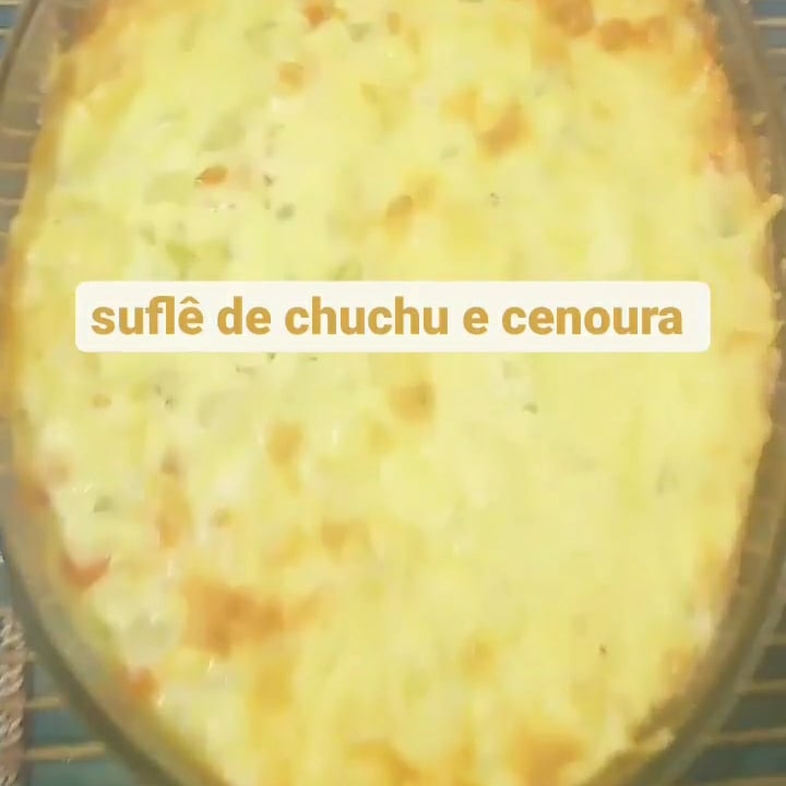 Foto da suflê de chuchu e cenoura  - receita de suflê de chuchu e cenoura  no DeliRec