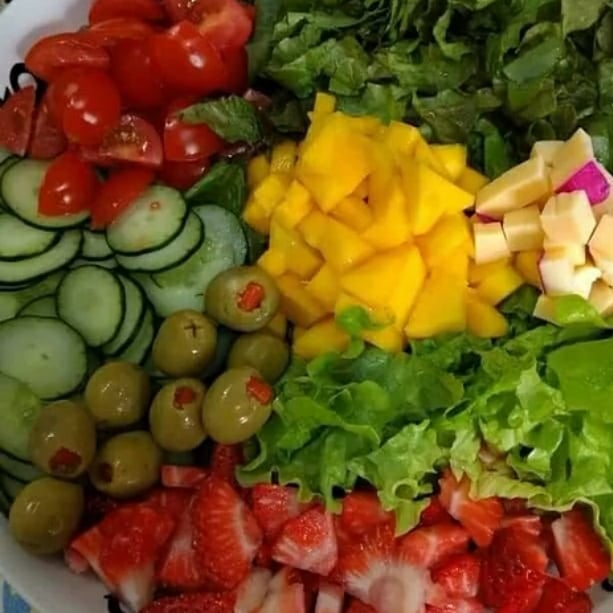 Photo of the salad with strawberries – recipe of salad with strawberries on DeliRec