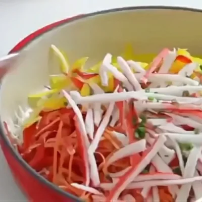 Recipe of Colorful salad on the DeliRec recipe website