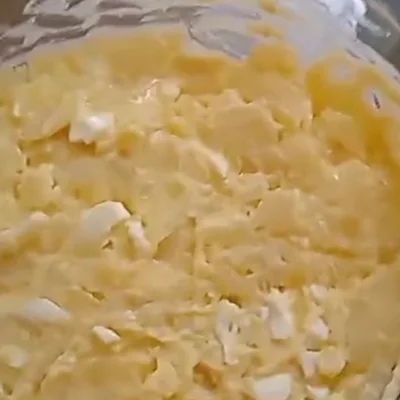 Recipe of seasoned mashed potato on the DeliRec recipe website