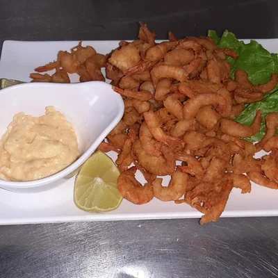 Recipe of fried shrimp on the DeliRec recipe website