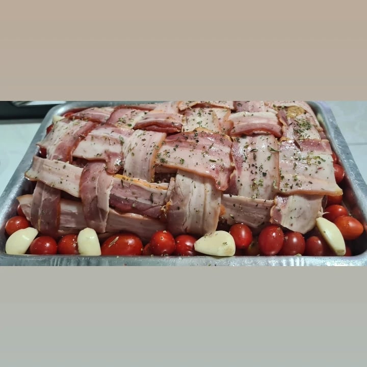 Photo of the Meat roulade wrapped in bacon – recipe of Meat roulade wrapped in bacon on DeliRec
