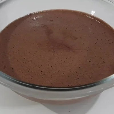Receta de mousse de chocolate en el sitio web de recetas de DeliRec