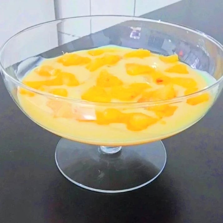 Photo of the PINEAPPLE ICE CREAM WITHOUT GELATIN – recipe of PINEAPPLE ICE CREAM WITHOUT GELATIN on DeliRec