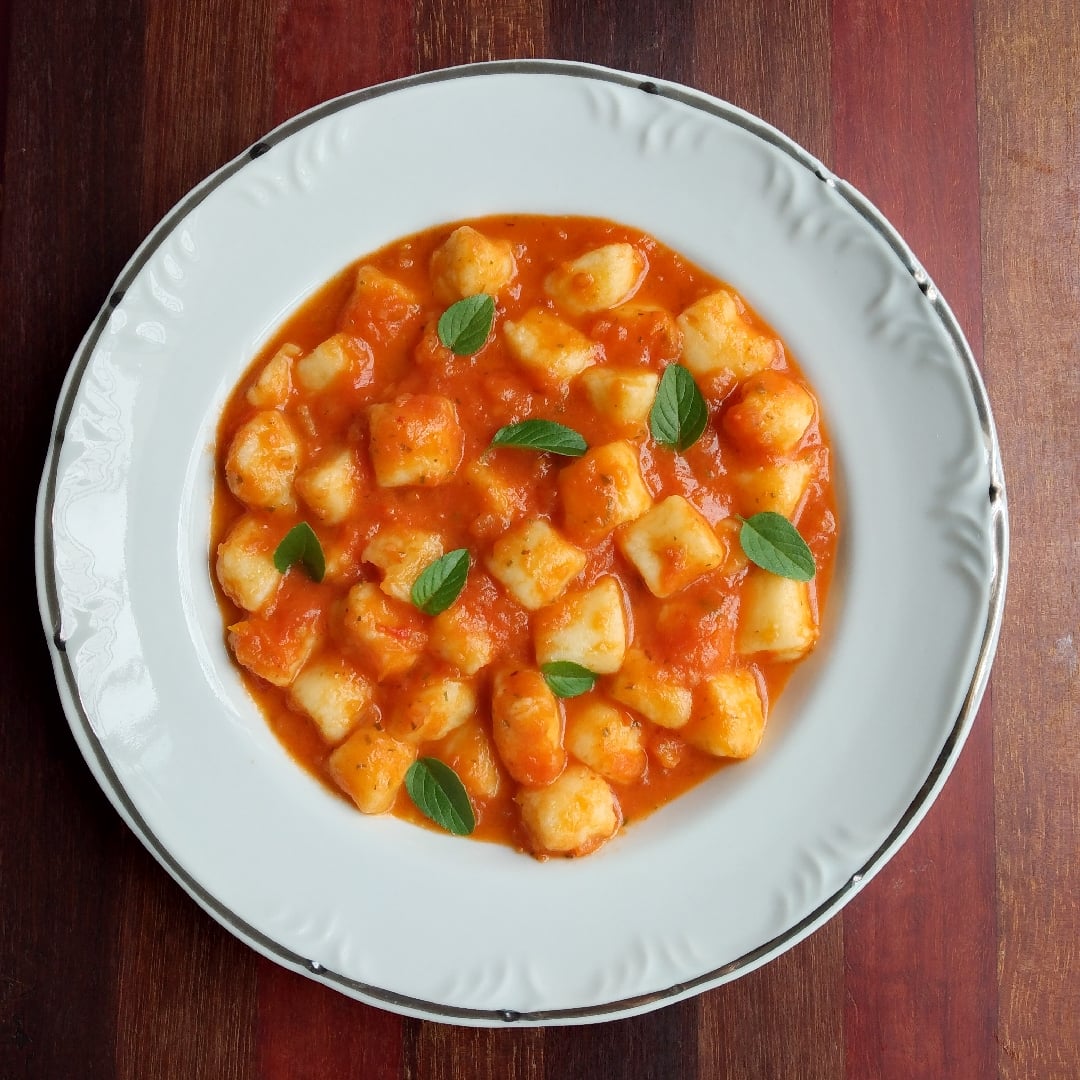 Photo of the Gnocchi with homemade sauce – recipe of Gnocchi with homemade sauce on DeliRec