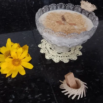 Recipe of Creamy hominy with paçoca on the DeliRec recipe website