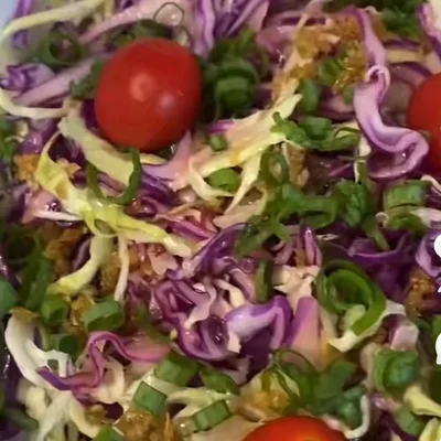 Receita de Salada de repolhos no site de receitas DeliRec