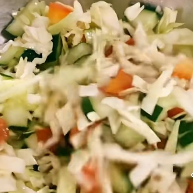 Photo of the Cucumber Salad with Cabbage – recipe of Cucumber Salad with Cabbage on DeliRec
