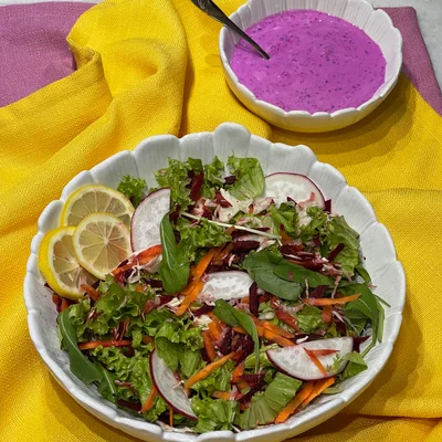 Recipe of Salad with pitaya yogurt on the DeliRec recipe website