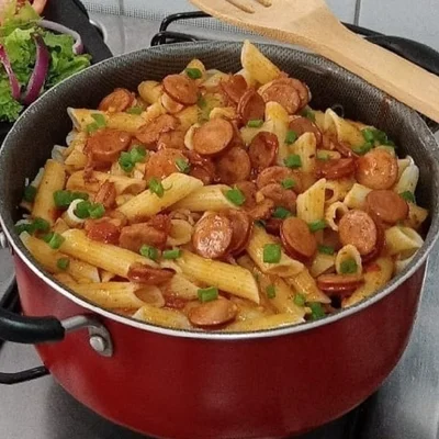 Recipe of Pasta With Sausage on the DeliRec recipe website