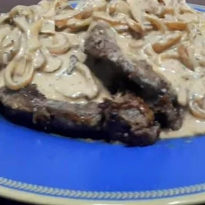 Recipe of Beef Steak With Mayonnaise on the DeliRec recipe website