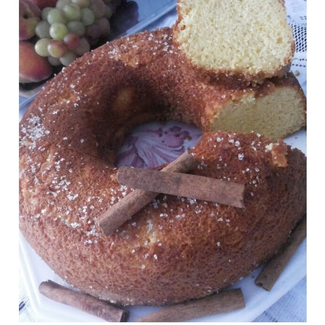 Photo of the Cornmeal Cake with Sugar and Cinnamon – recipe of Cornmeal Cake with Sugar and Cinnamon on DeliRec