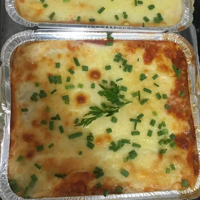 Recipe of cheese lasagna on the DeliRec recipe website