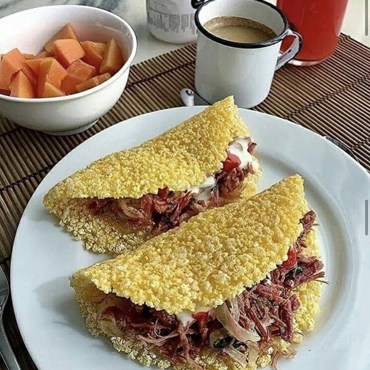 Photo of the Shredded Beef Pancake – recipe of Shredded Beef Pancake on DeliRec