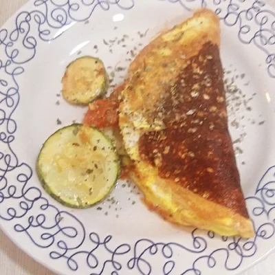 Recipe of crispy omelet on the DeliRec recipe website