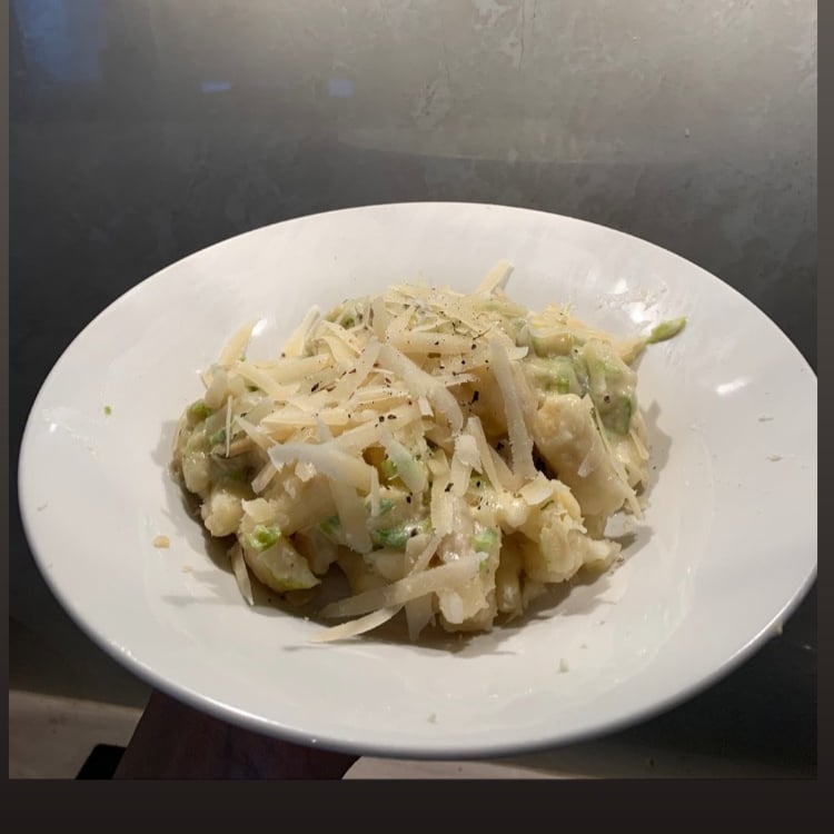 Photo of the Cassava gnocchi with leek – recipe of Cassava gnocchi with leek on DeliRec