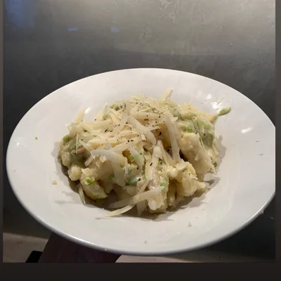 Recipe of Cassava gnocchi with leek on the DeliRec recipe website