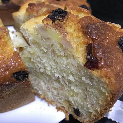 Recipe of Banana Cake with Raisins and Cinnamon on the DeliRec recipe website