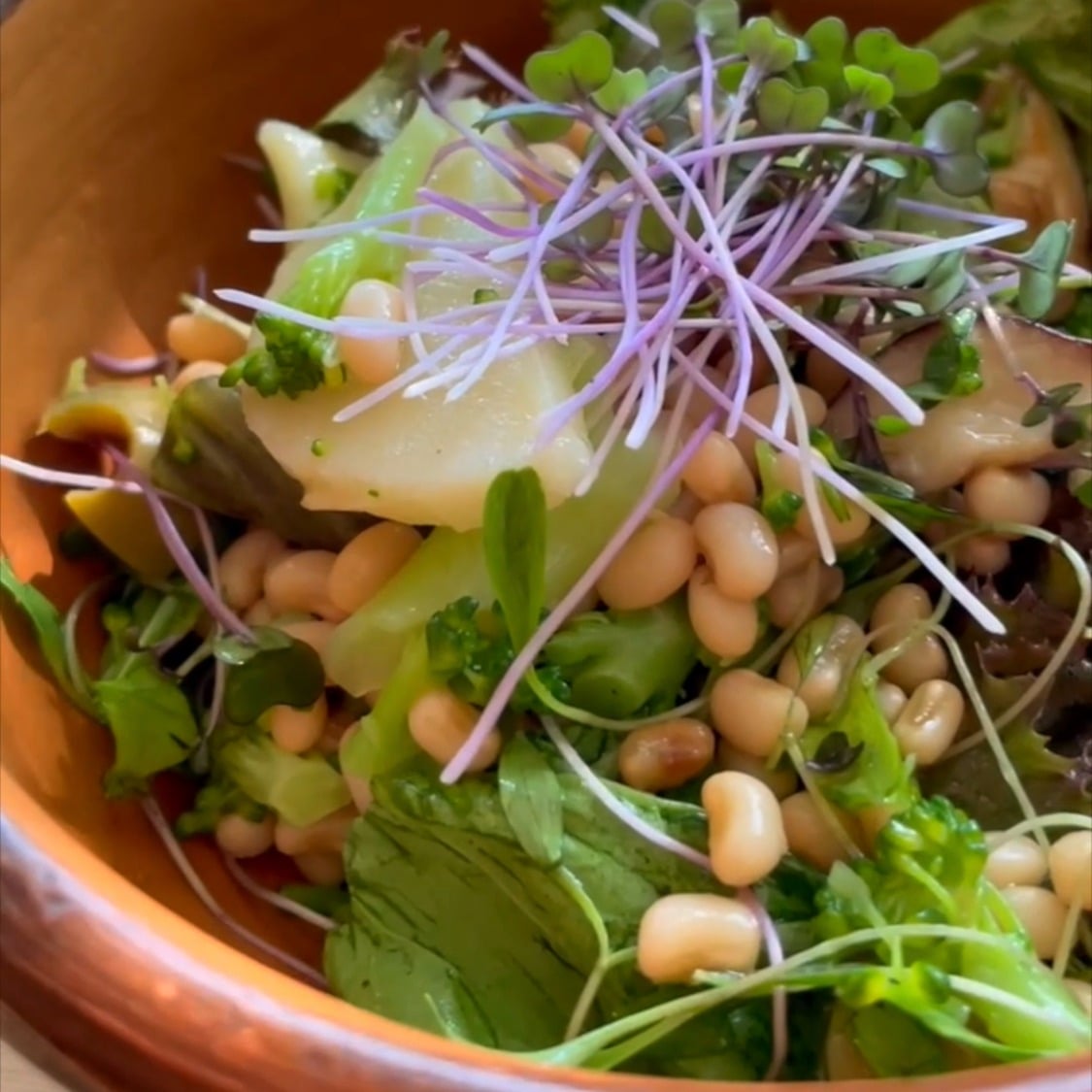 Photo of the refreshing bean salad – recipe of refreshing bean salad on DeliRec