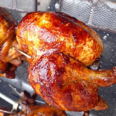Recipe of chicken on the grill on the DeliRec recipe website