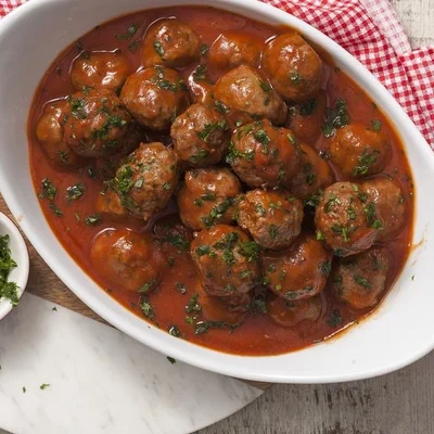 Recipe of quick meatballs on the DeliRec recipe website