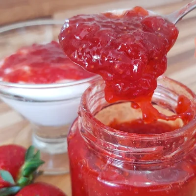 Recipe of strawberry jam on the DeliRec recipe website