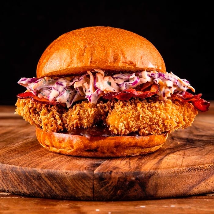 Photo of the Chicken Sandwich with Coleslaw – recipe of Chicken Sandwich with Coleslaw on DeliRec