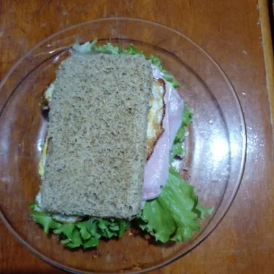 Recipe of fit sandwich on the DeliRec recipe website